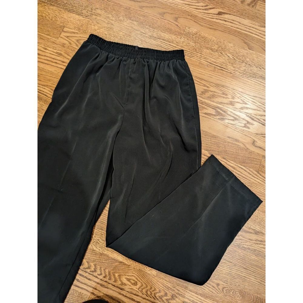 CASCAIS Of California Vintage Pants Light Weight Pull On Black Size M Medium